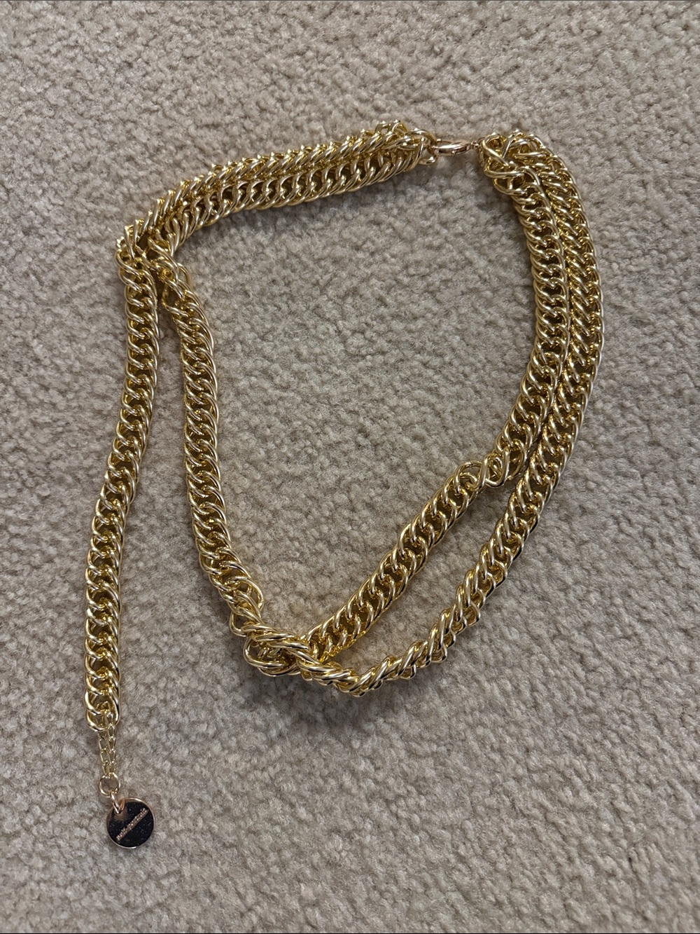 Self-Portrait Gold Chain Belt